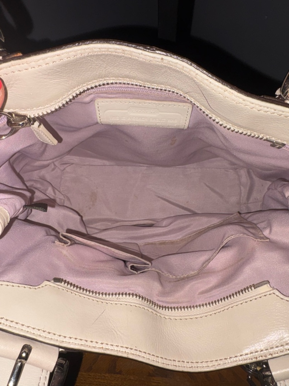 Coach Hampton Signature Multi Color Canvas Bag - Picture 8 of 11